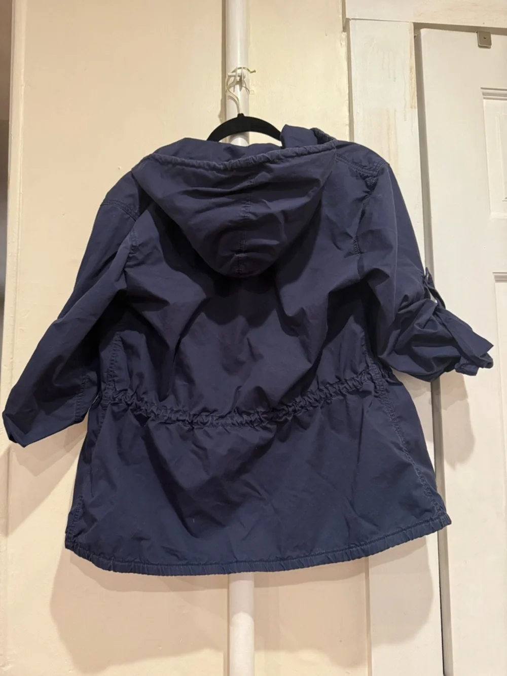 Michael Kors Navy Blue Utility Anorak Jacket | Spring Jacket Rain Wind Classy